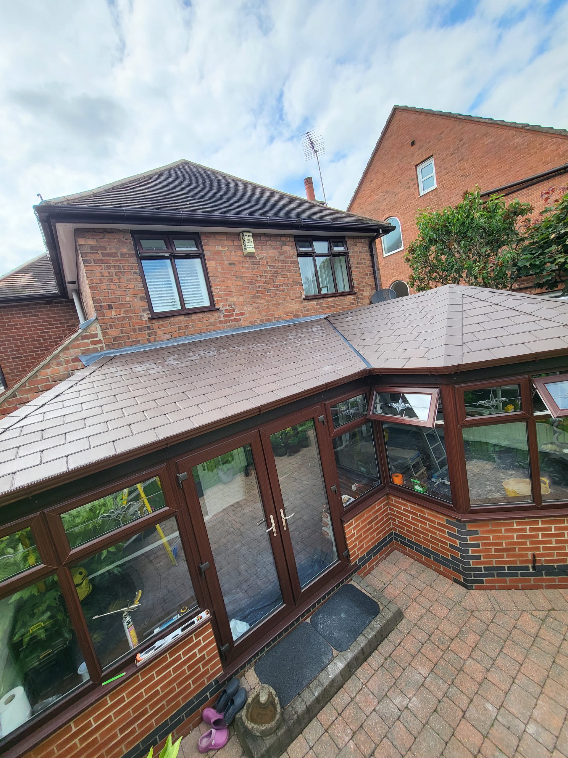 insulated conservatory roof
